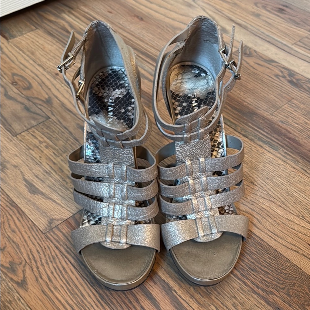 Gianni Bini Tan Gladiator Sandals